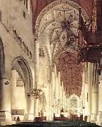 Pieter Jansz Saenredam Interior of the Church of St Bavo in Haarlem oil painting